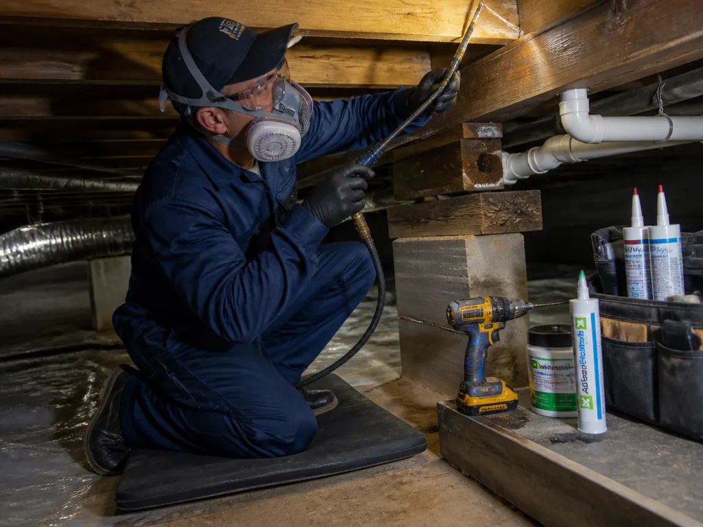 Crawl Space Pest Treatment