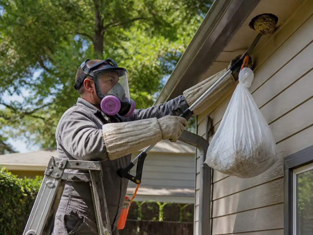 Hornet Nest Removal